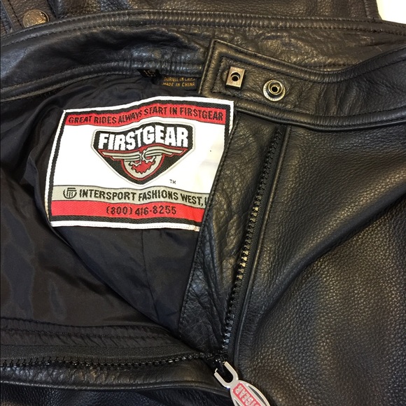 FirstGear Pants - First gear Women’s Leather Motorcycle Pants